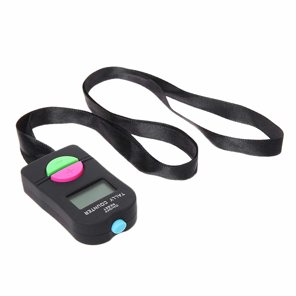 Contador digital manual electrónico de mano para gimnasio