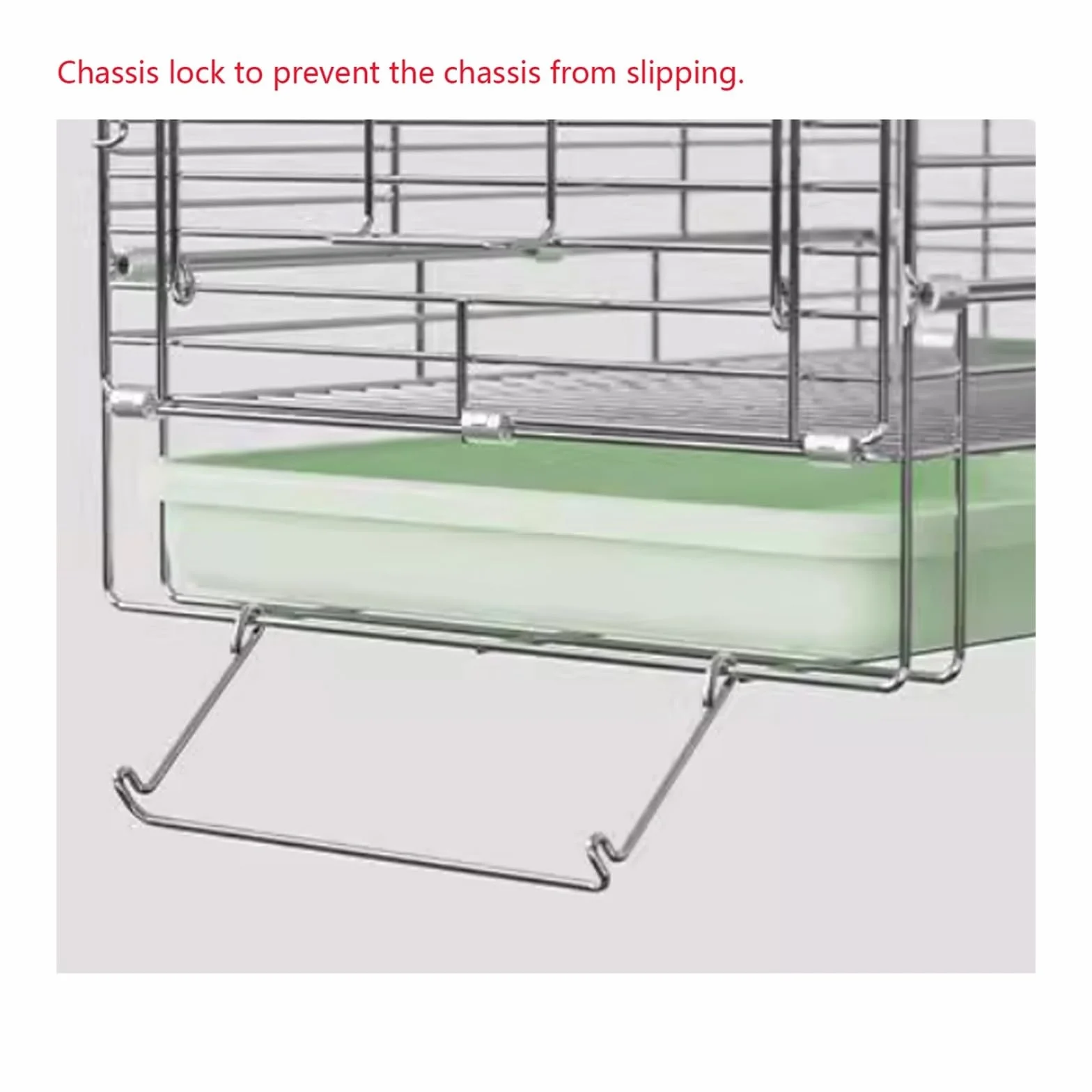 Jaula para pájaros, Jaula para Loros de Acero Inoxidable Plegable para Exteriores, Jaula portátil de Mano para Transporte de Aves (Blanca)