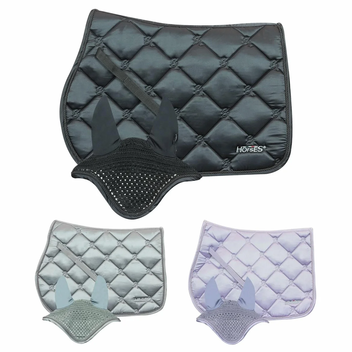 Sudadero para caballo + gorro Ellen, suave y resistente, indispensable para proteger al caballo de traumas y golpes excesivos, sobrios y elegantes