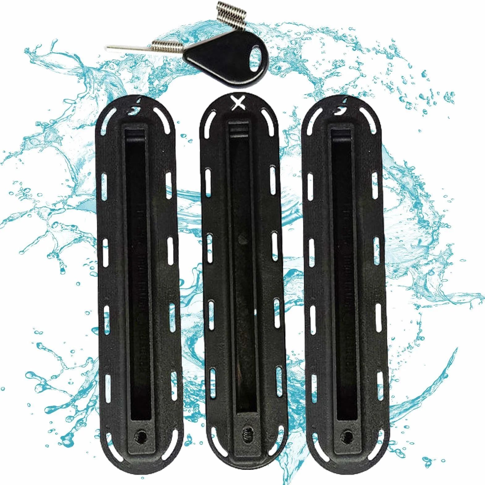 Lightwegh Longboard Finbox Juego de aletas para tabla de surf