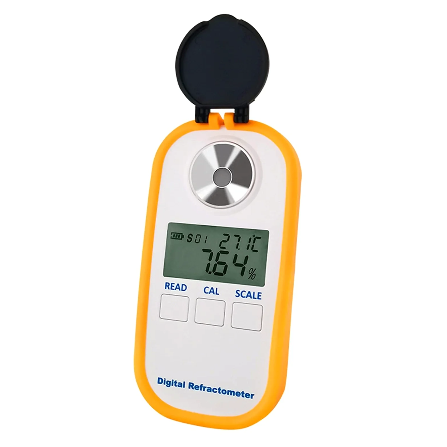 YZACK Refractómetro de orina Digital electrónico Orina Medidor de Gravedad específico Suero Detector de proteínas Tester Urinómetro Hidrómetro de orina