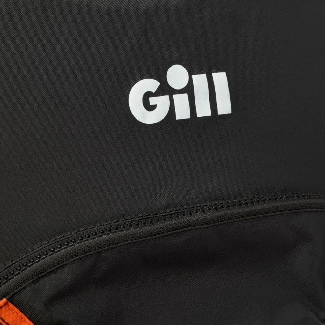 Gill Junior Pro Racer Side Zip 50N Kayak Dinghy Sailing PFD Buoyancy Aid - Negro Naranja