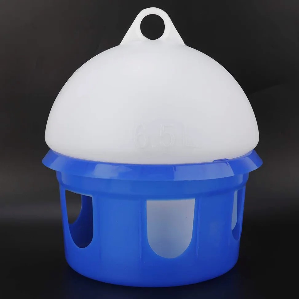 TOPINCN 2 Comederos Automáticos para Pájaros y Palomas, Dispensador de Agua de 6,5 L, Contenedor de Agua para Mascotas, Dispensador de Comederos Automáticos de Agua