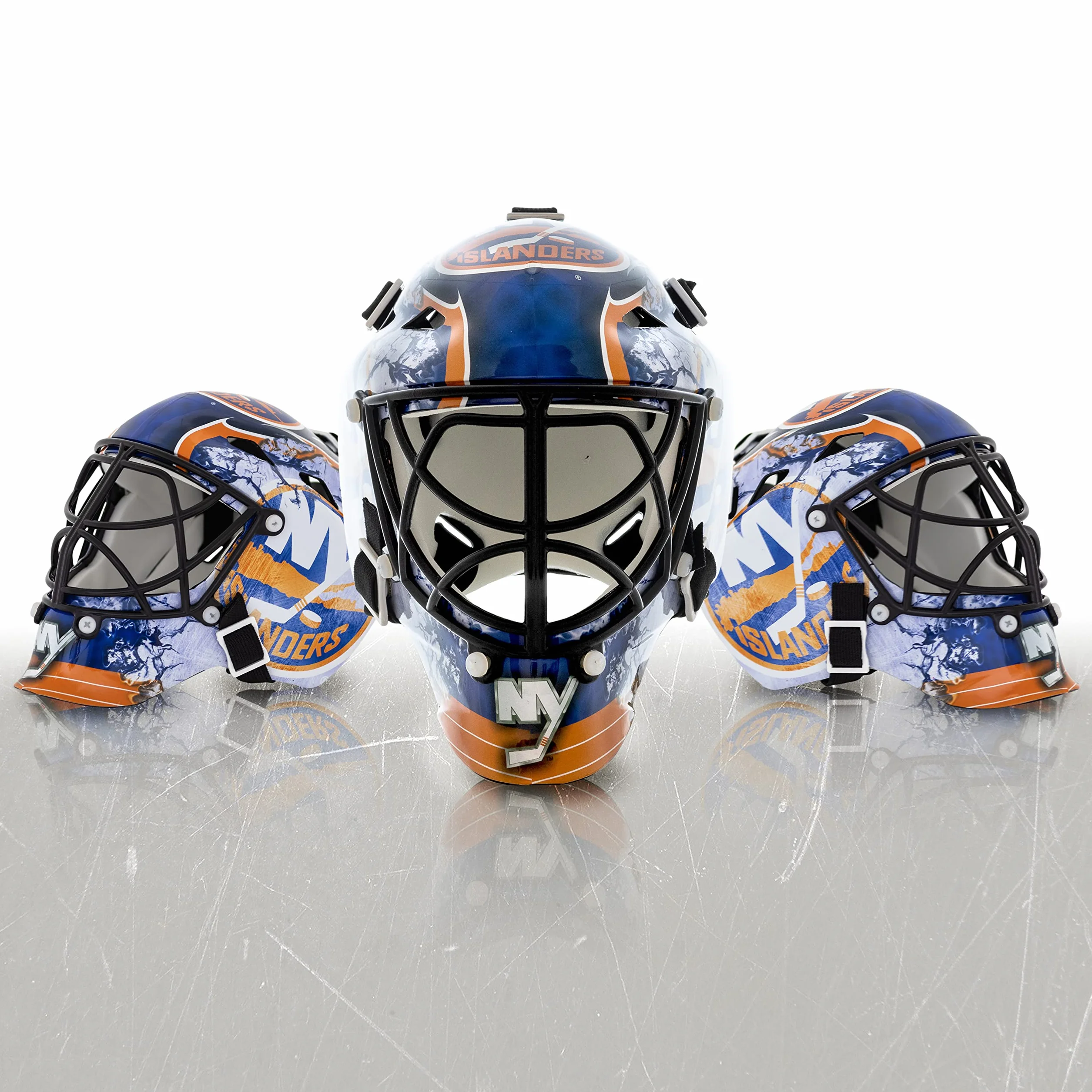 Franklin Sports Máscara de Portero NHL Logo Pequeña