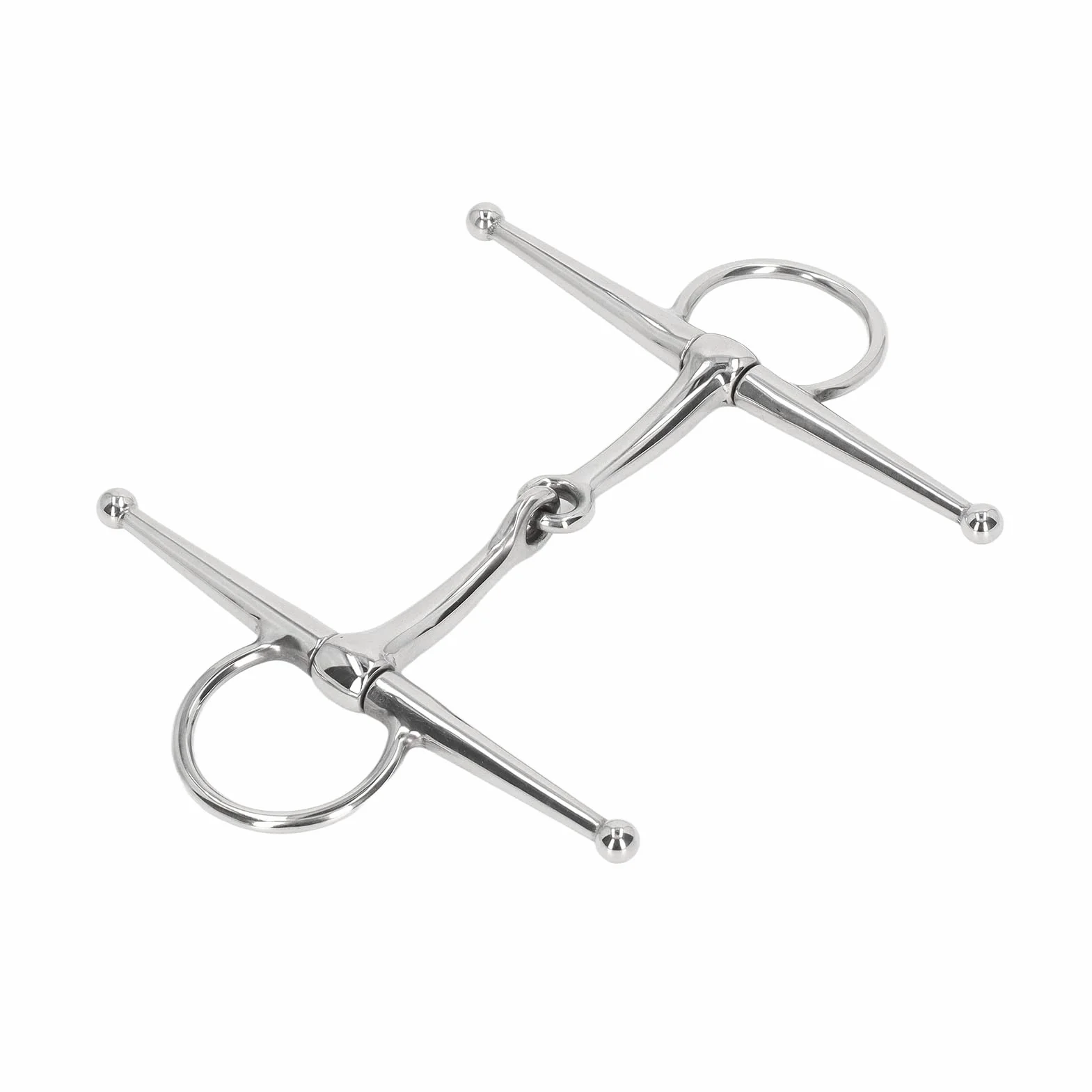 Brocas de caballos 125mm Anillo de Filete de Caballo Broca de Filete de Caballo Bocado Pelham para Caballos Bota de serpiente de caballo