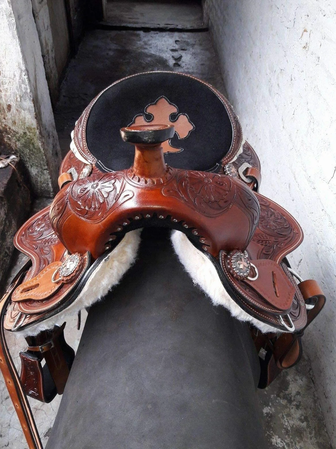 Sillín occidental del universo ecuestre estilo de carreras juveniles/niños silla de montar