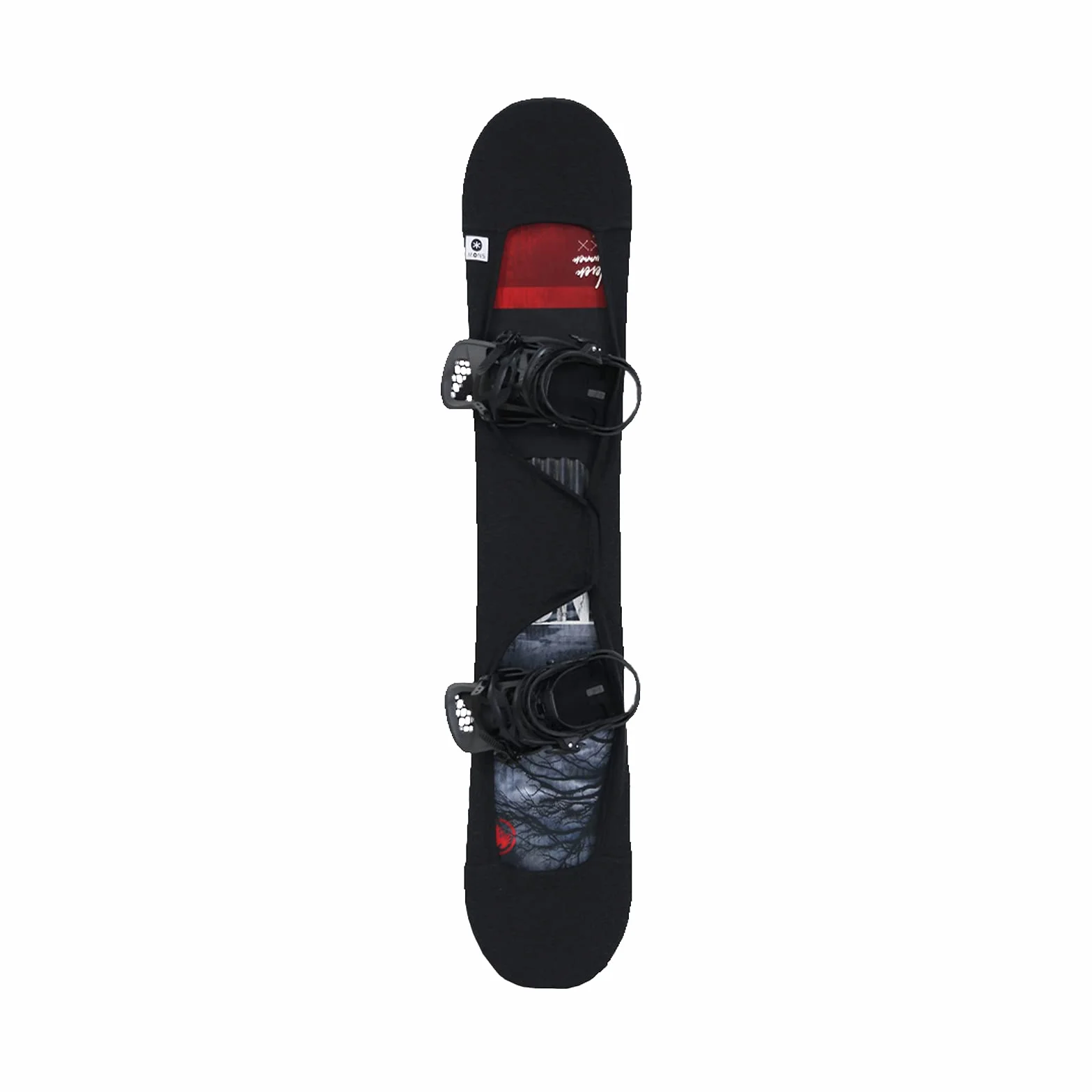 MONS Funda de protección Suave para Snowboard con Ribete Abierto