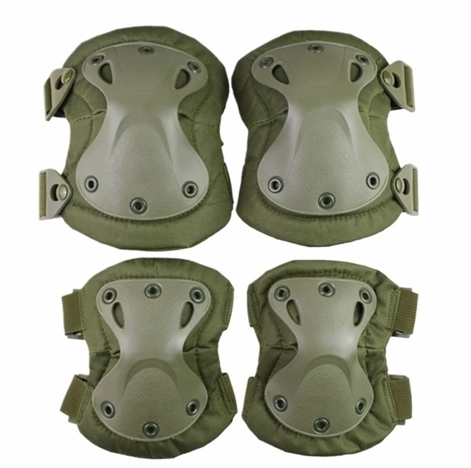 Jungle Leopard Almohadilla de rodilla táctica para codo militar protección airsoft caza rodilleras seguridad