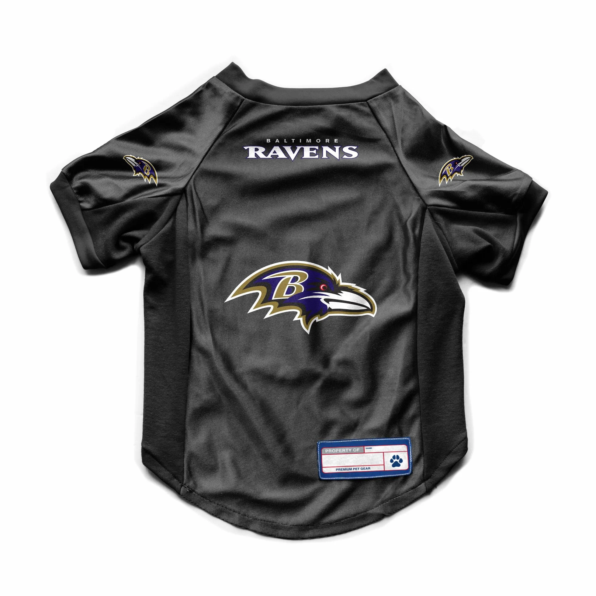 Littlearth Baltimore Ravens Camiseta Unisex para Mascotas, Color del Equipo, S