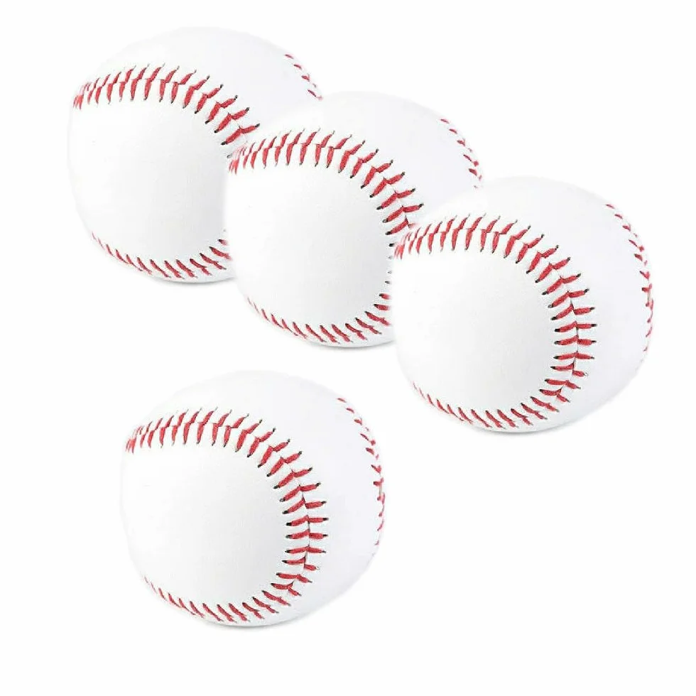 Pelotas de Béisbol Profesionales 22,8cm, Espuma Suave/Madera Dura para Competiciones de Juego