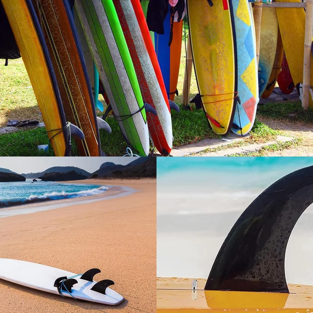Tornillos para Aletas Sup de Acero Inoxidable 316 - 8 Piezas Resistentes a la Corrosión para Tablas de Surf