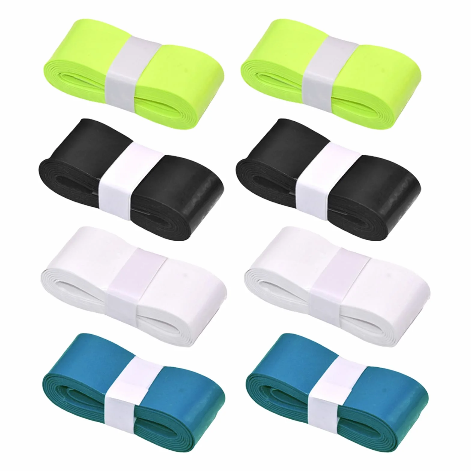 Tenis Power Touch Overgrip Anti Slip Bádminton Lote de 8 agarres para raqueta