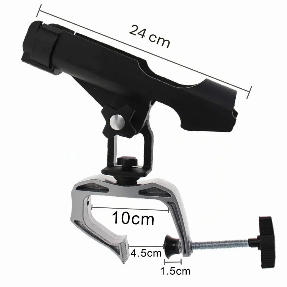 Croch 2 x Rod Holders 360 Degree Rotation for Boat Kayak