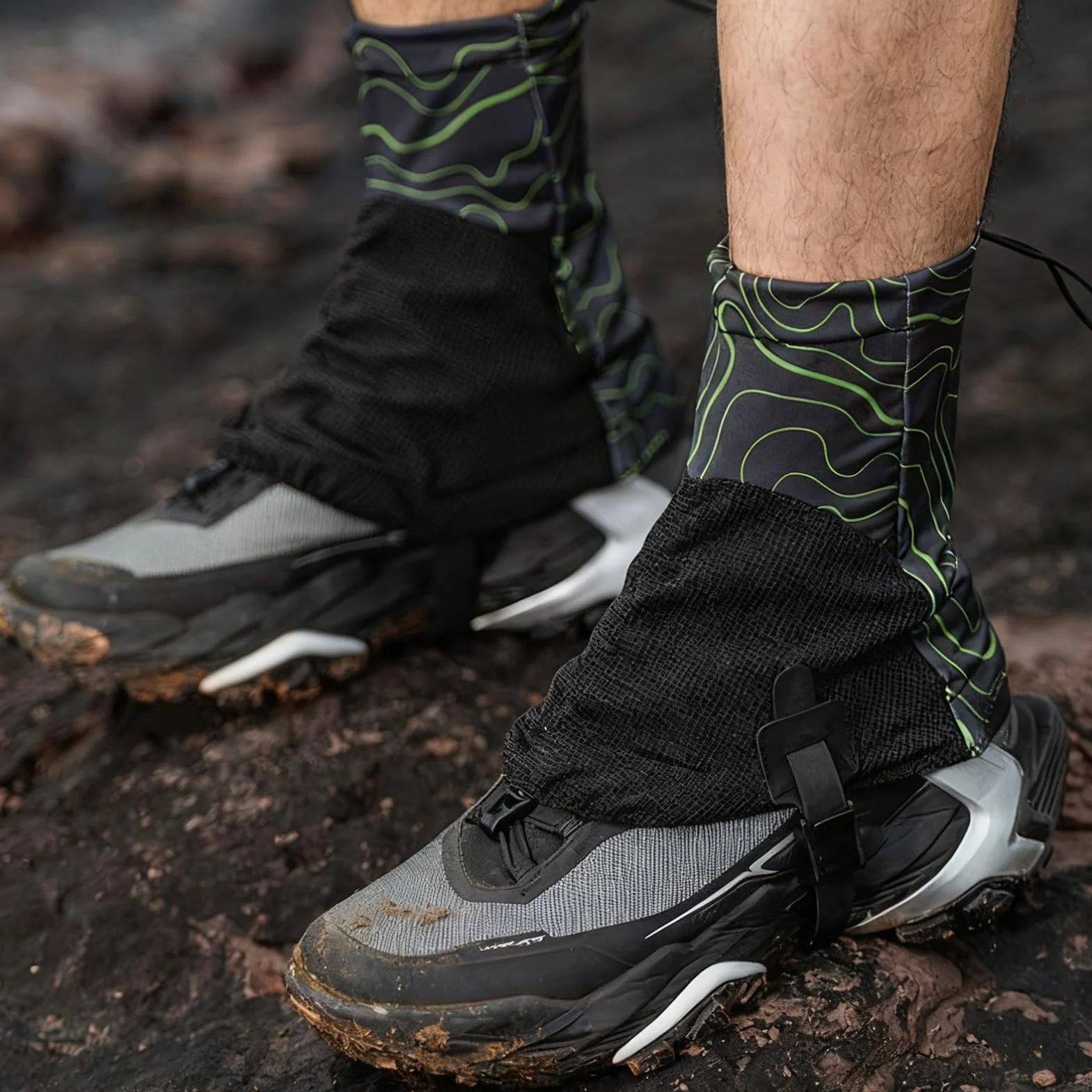 Polainas Para Trail Running - Ajustables Y Transpirables, 1 Par De Polainas Para Botas