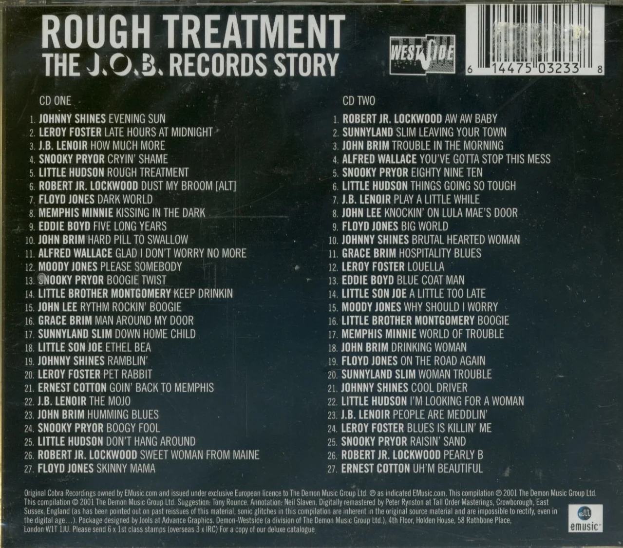 Rough Treatment: The Job Record