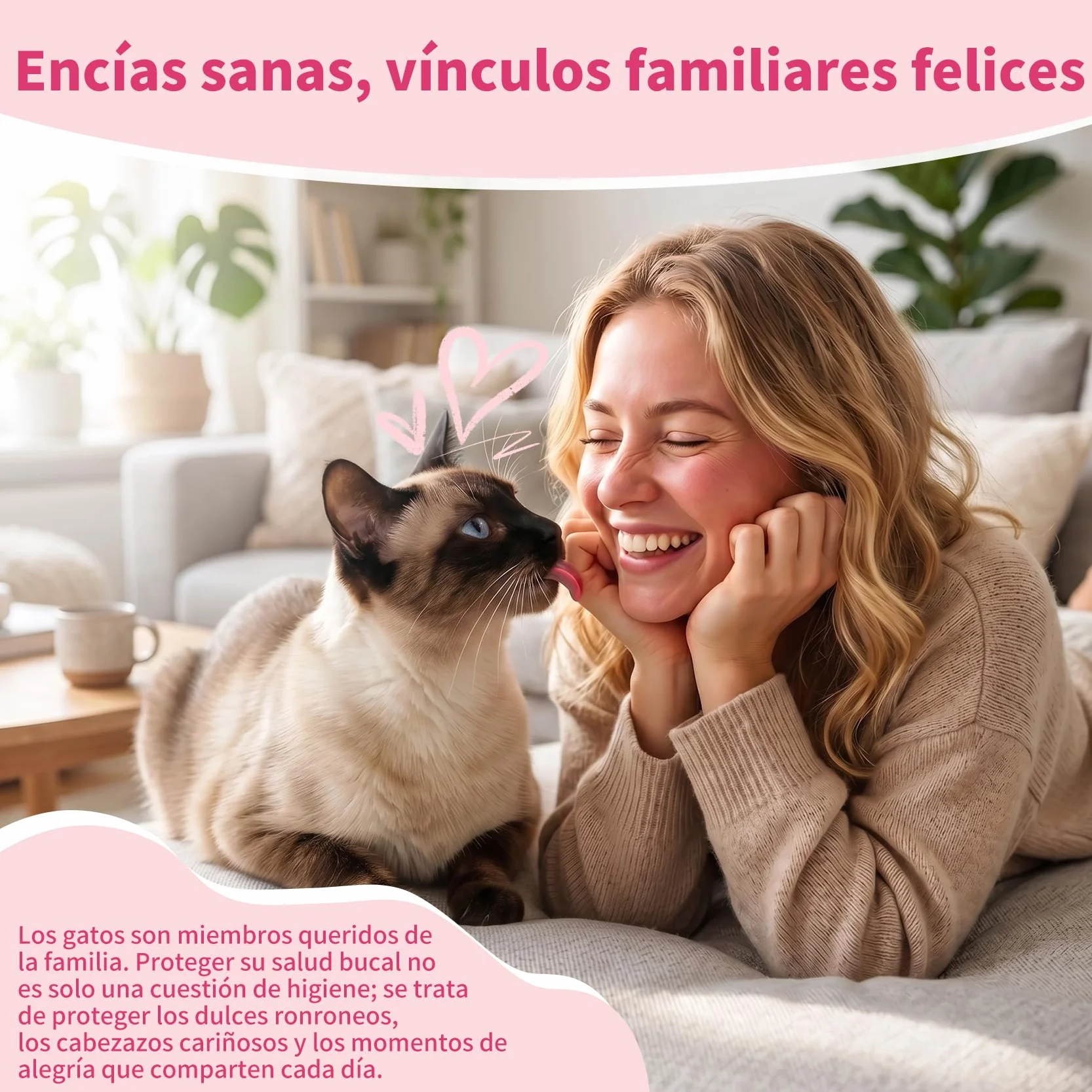 Pasta de Dientes Enzimática para Gatos - Kit Dental con Cepillo, Gel Sin Perfume contra la Placa y Mal Aliento, Previene el Sarro - 30g