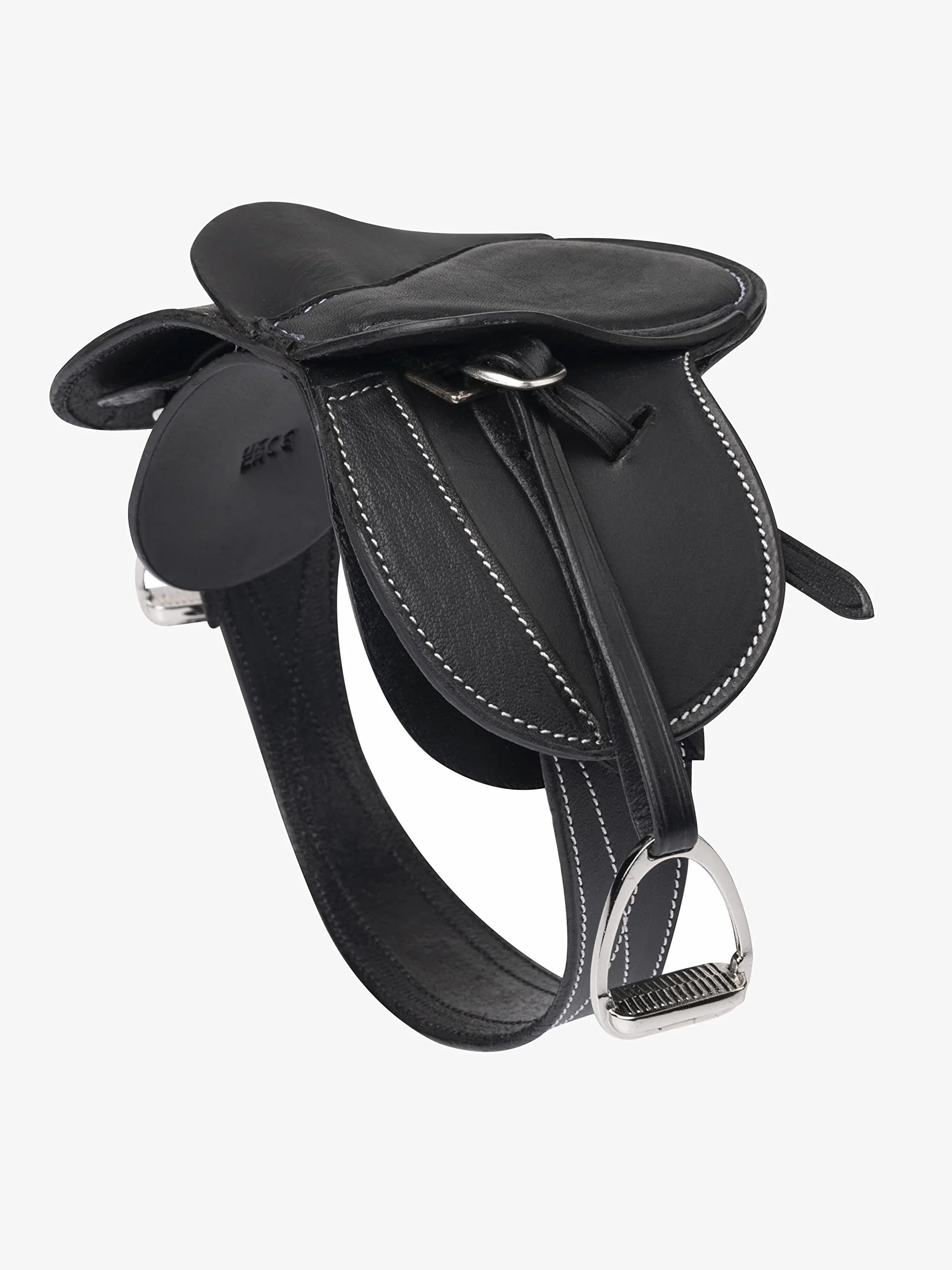 Lemieux Toy Pony - Sillín de Piel de Grano Fino, Apto para niños a Partir de 8 años