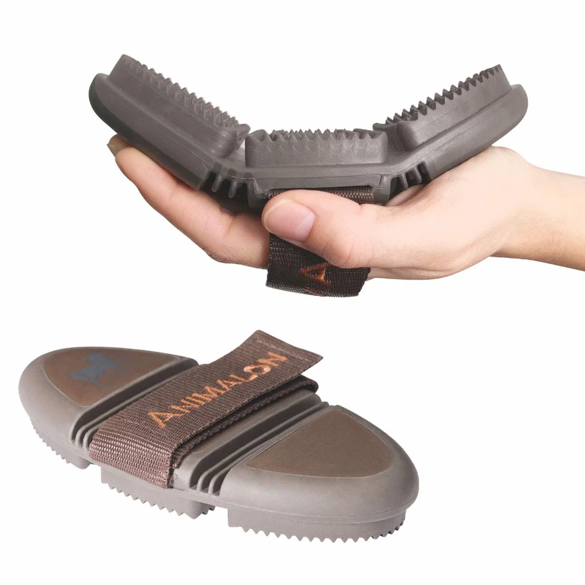 Animalon CareFlex peine para curry | Accesorios para caballos | Cepillos suaves y flexibles para caballos | Peine para curry para caballos | Accesorios para caballos | Suministros para caballos