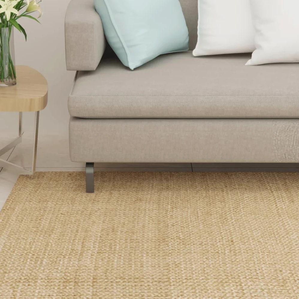 Alfombra de sisal de 80 x 100 cm para rascador, rascar, escalar, dormir con parte trasera de látex antideslizante, tronco de repuesto para árbol de gatos, bricolaje, montaje en pared, salón