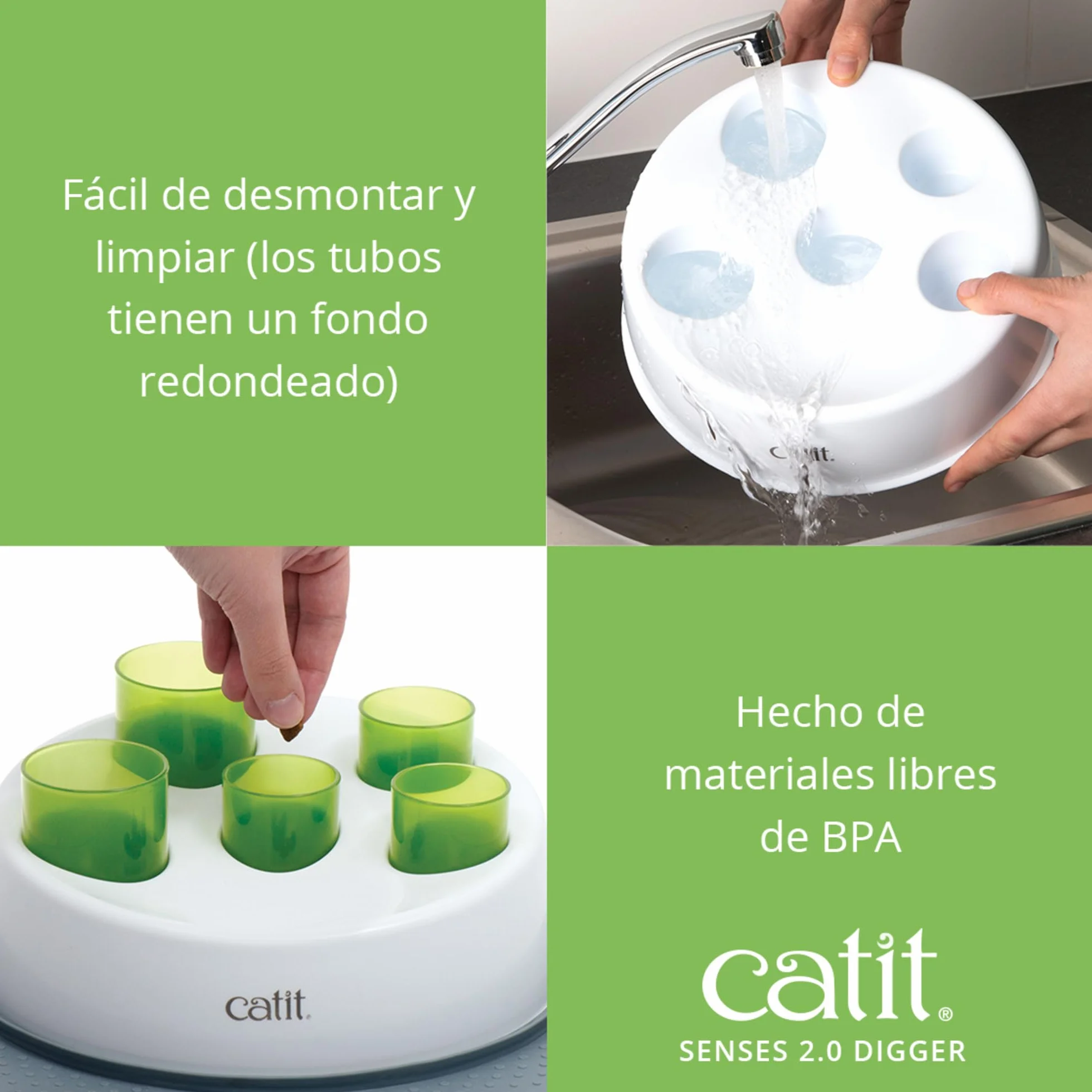 Catit Excavadora Senses 2.0, pequeña
