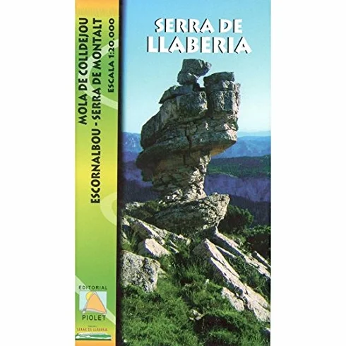 Mapa Serra De Llaberia Ed. piolet