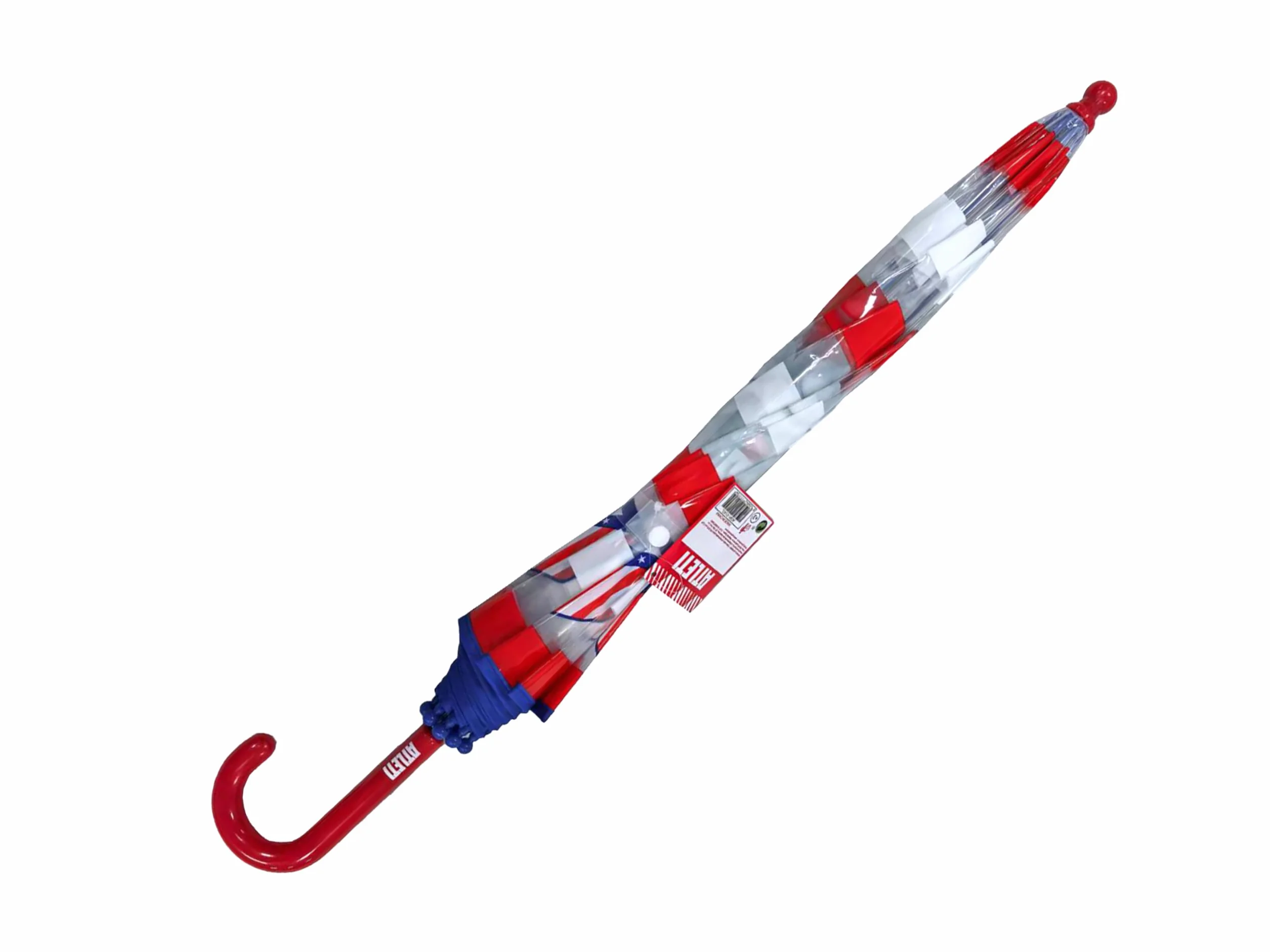 CYPBRANDS Atletico de Madrid Paraguas infantil 48 cm Transparente Oficial