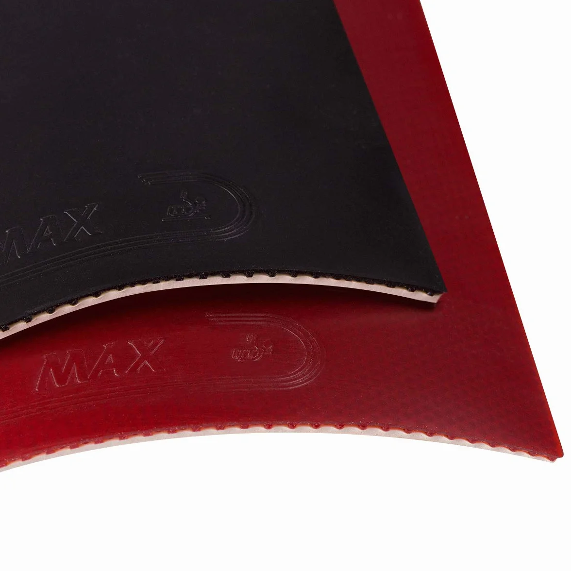 Donier Goma de Ping Pong MAX 2,0 mm Negro Tenis de Mesa Alta Velocidad Control