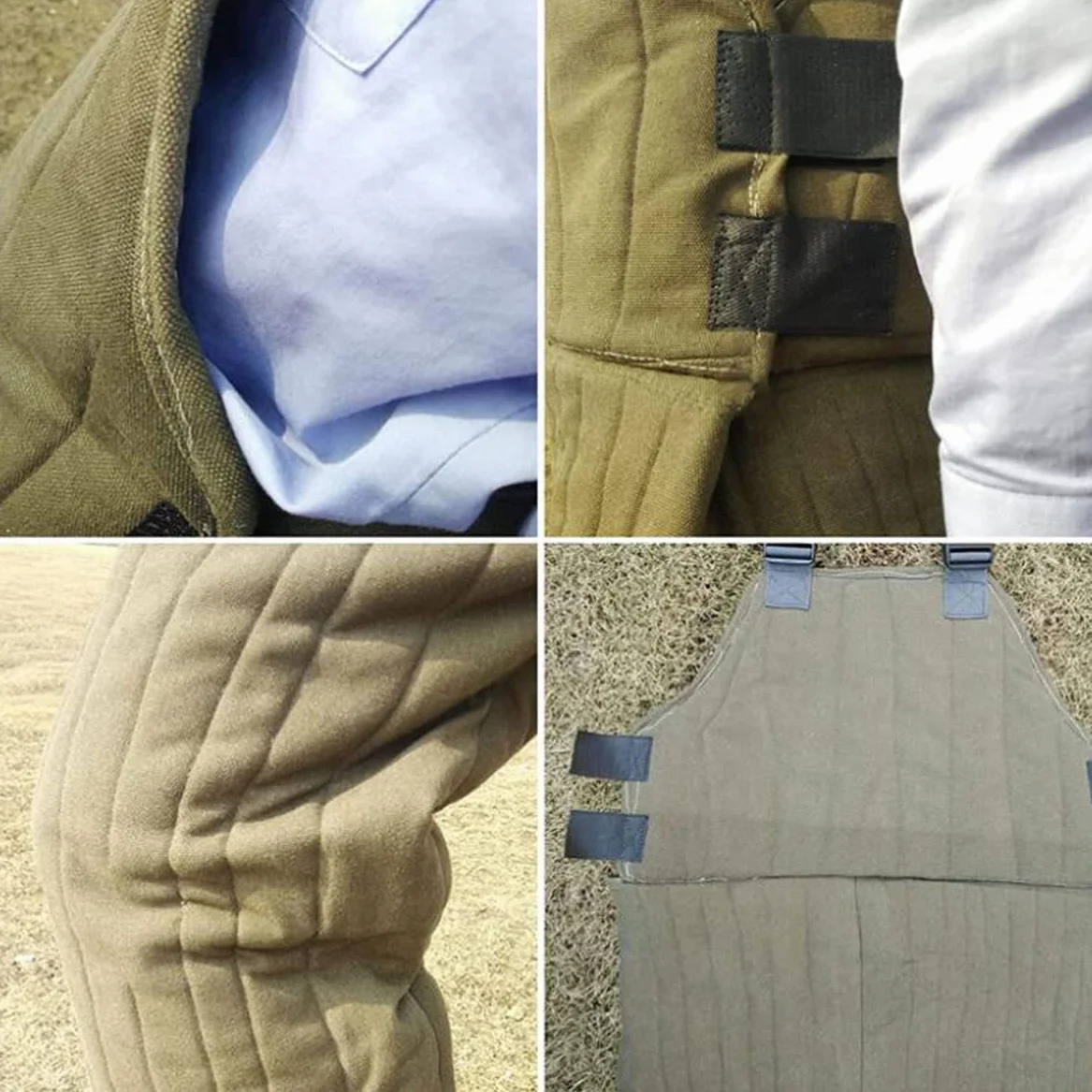 Mono Antimordeduras De Perro, Traje con Mangas Protectoras contra Mordeduras, Chaqueta Y Pantalones De Adiestramiento De Perros Policía para Perros Medianos Y Grandes (L)