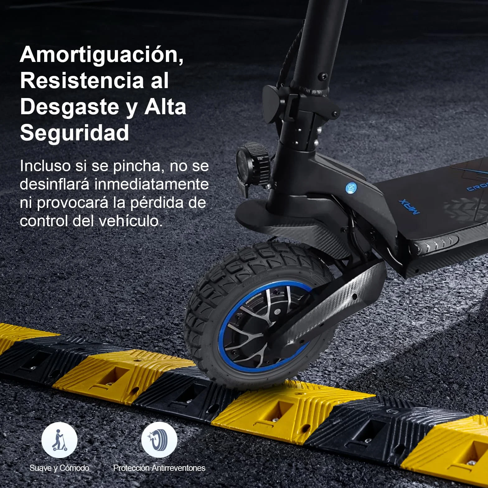 Neumáticos Off-Road Tubeless 10x2,7-6,5 para Smartgyro Speedway, Dualtron 3, KuKirin G3