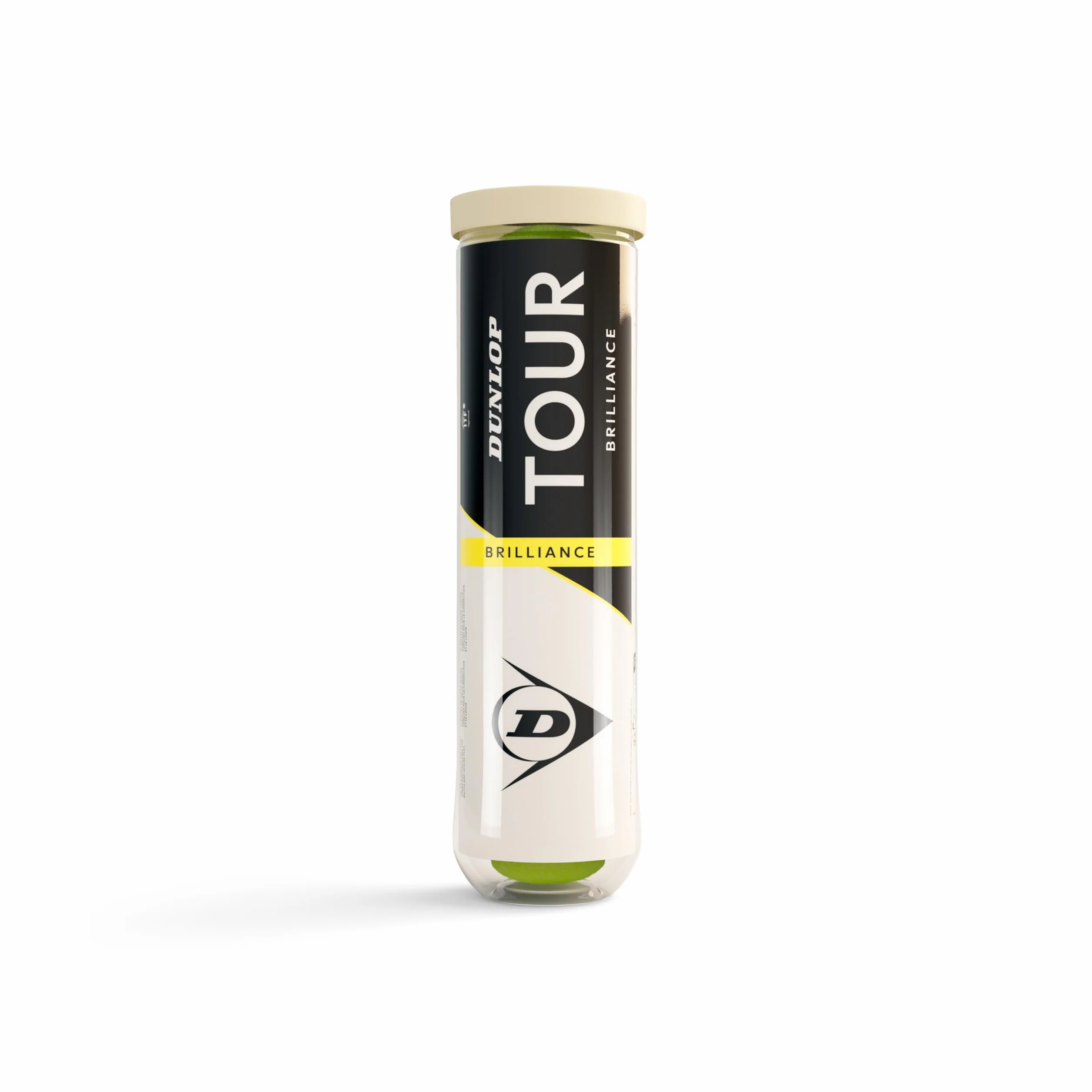 Dunlop Pelota de Tenis Tour Brilliance 4 Pelotas