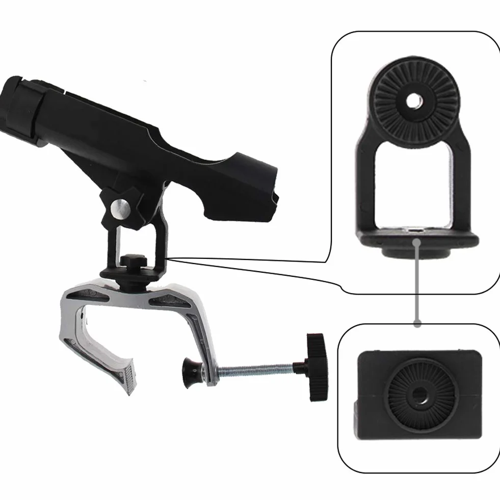 Croch 2 x Rod Holders 360 Degree Rotation for Boat Kayak