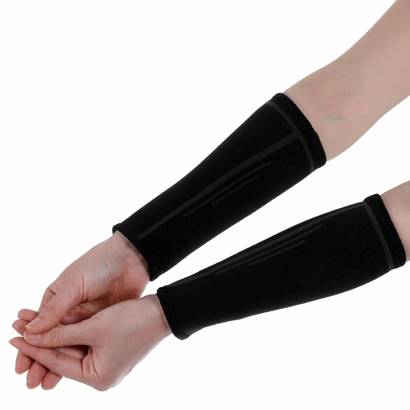 Xinjoduz protectores de antebrazo para voleibol mangas protección deportiva compresión mujeres