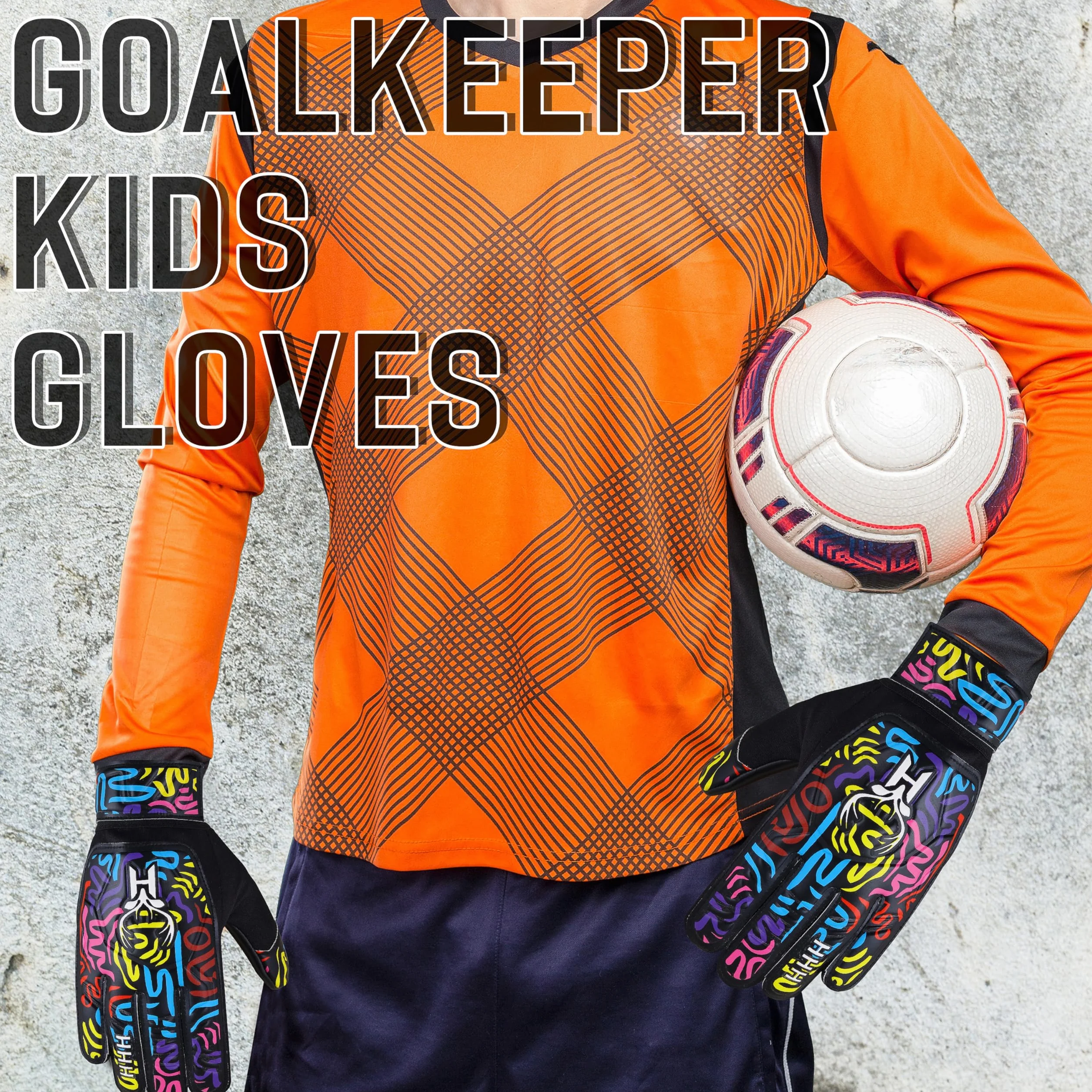 Guantes de Portero de Fútbol para Niños HHH