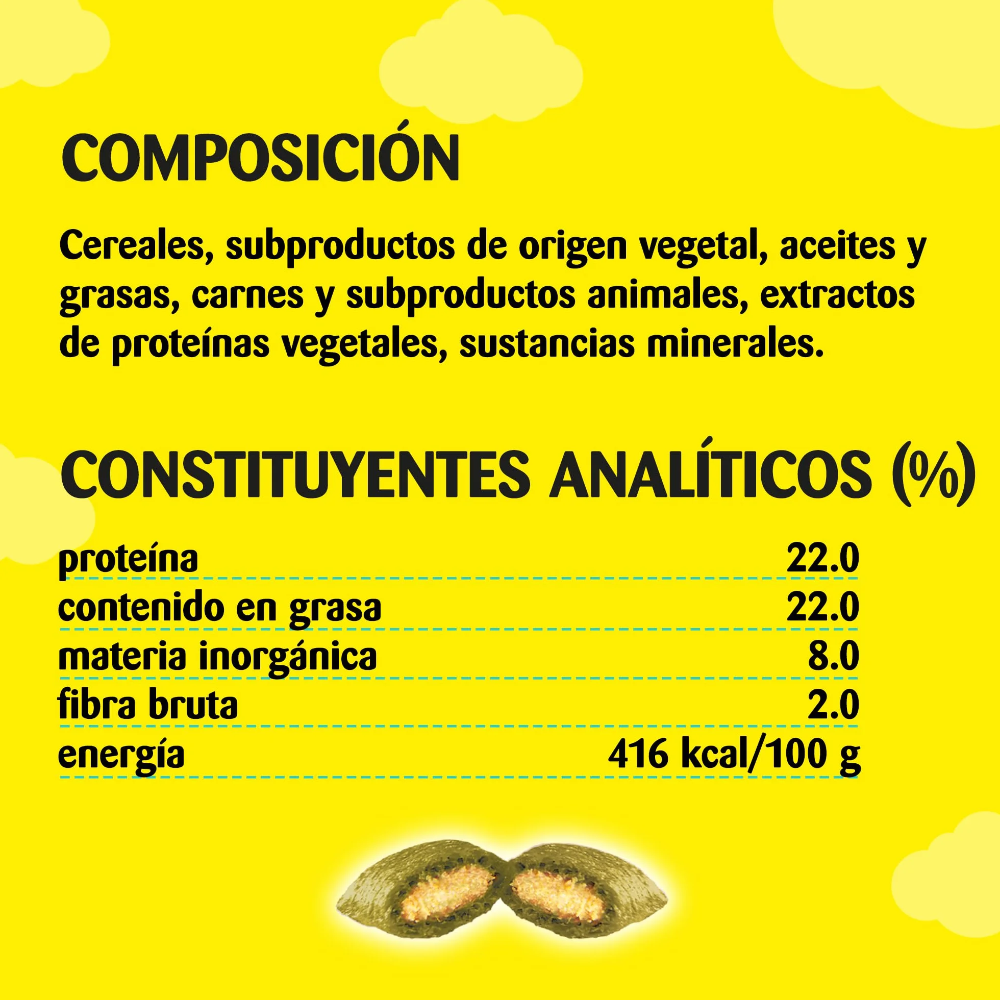 Catisfactions Premios para Gatos Sabor Hierba Gatera 6 Packs de 60g