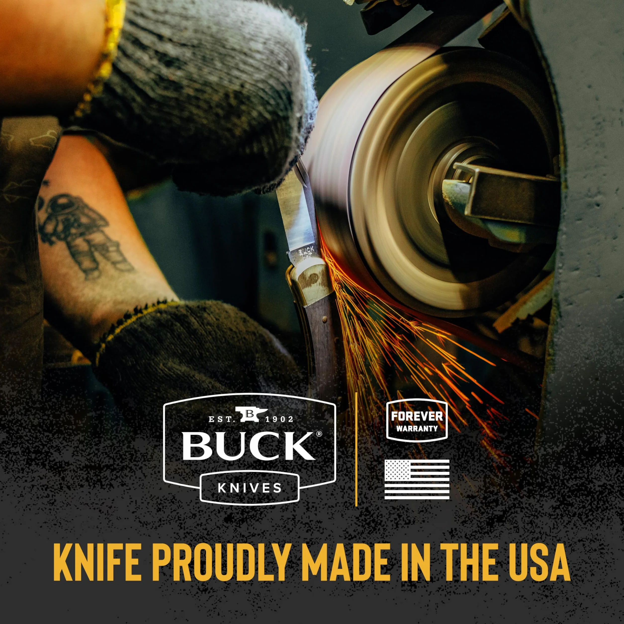 Buck Folding Hunter Navaja