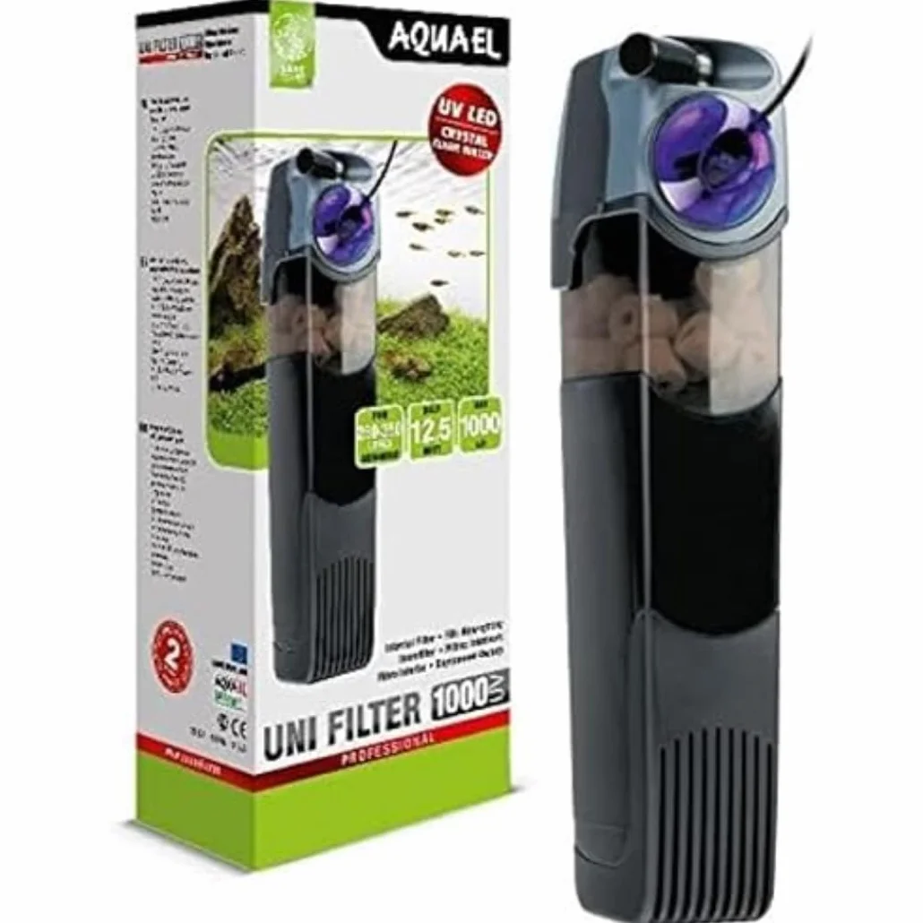 Aquael UniFilter - Filtro Interior UV para acuariofilia 500 L/h