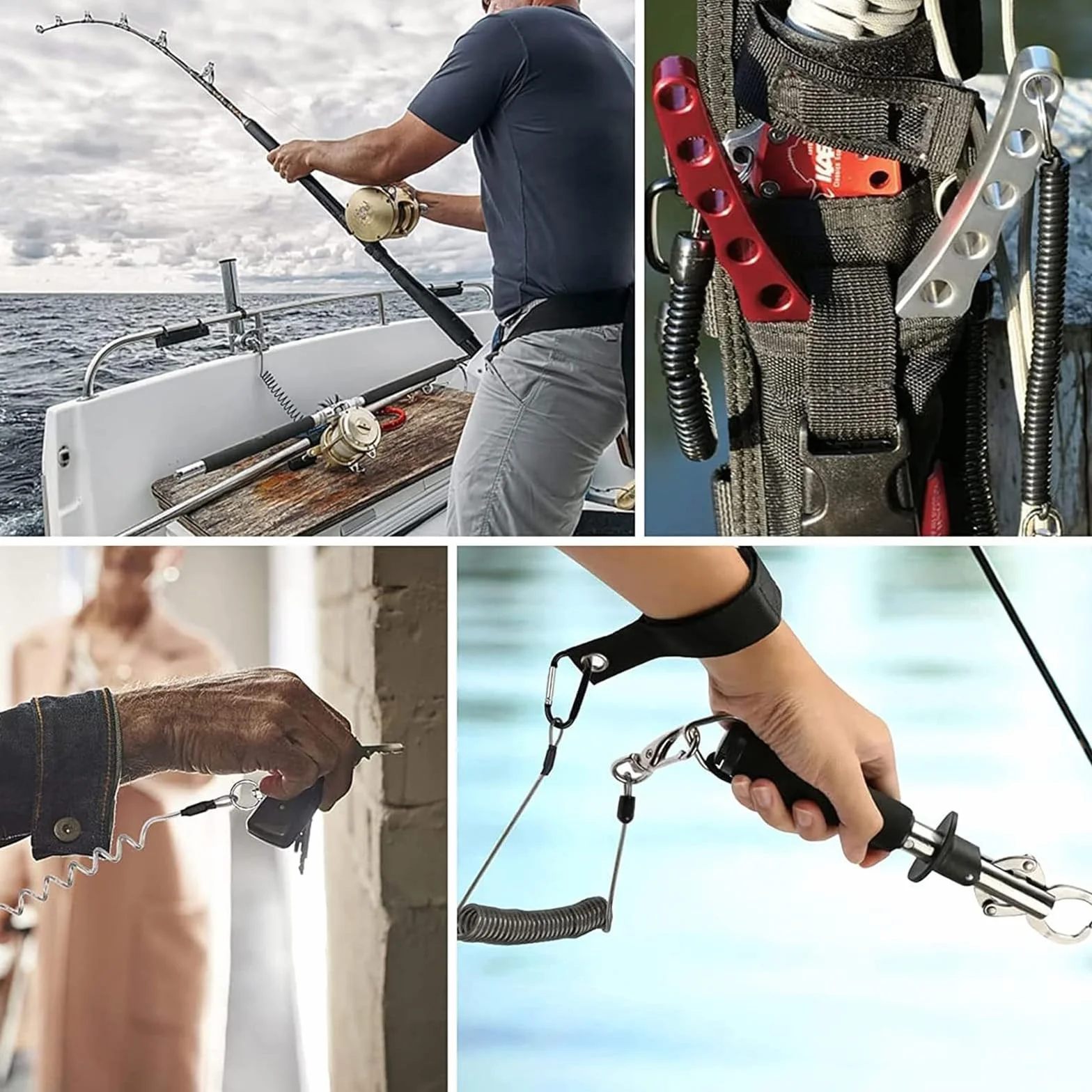 Alicates de Pesca Inoxidable, Juego de Herramientas para Línea