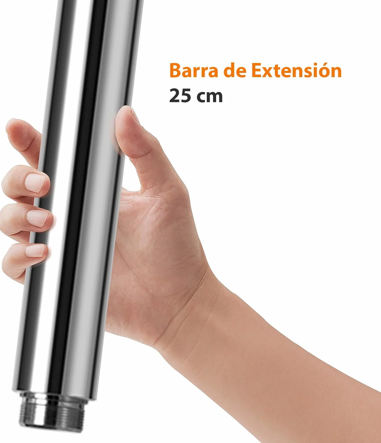 SereneLife extension barra de baile 10" Tubo pole dance Profesional Portatil Extraible