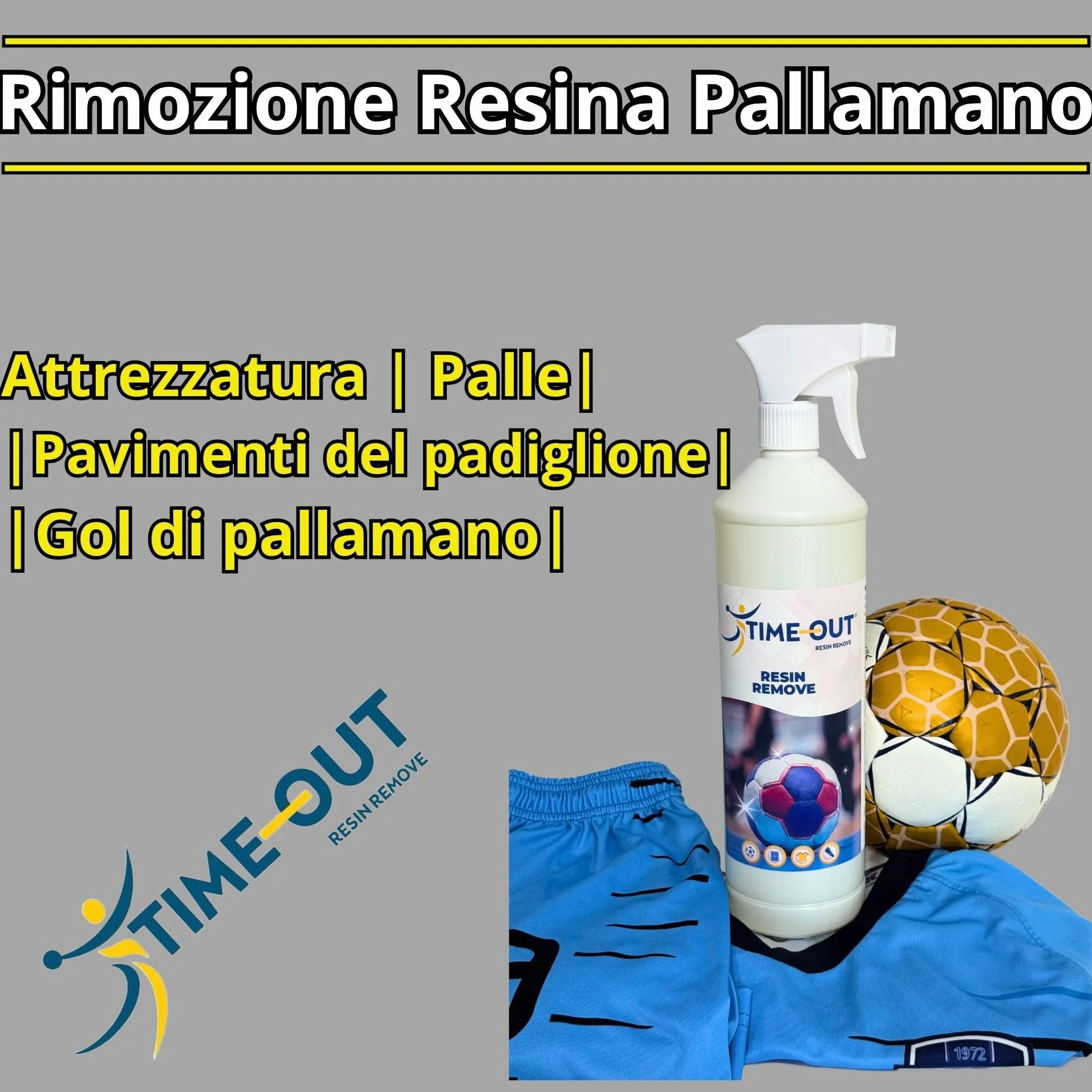 Quita Resina de Balonmano, Eliminador de Resina de Ropa y Balones, Limpiador de Suelos de Pabellones