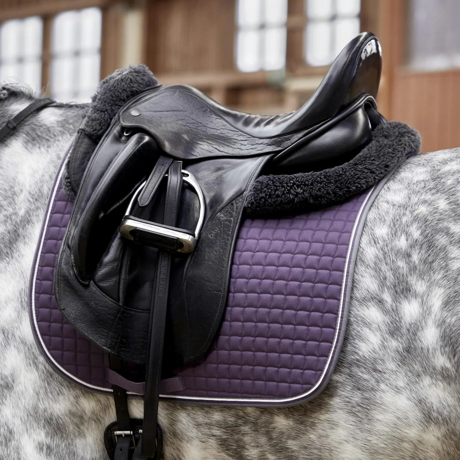 HORZE Mantilla de Uso General Adepto, Morado, P