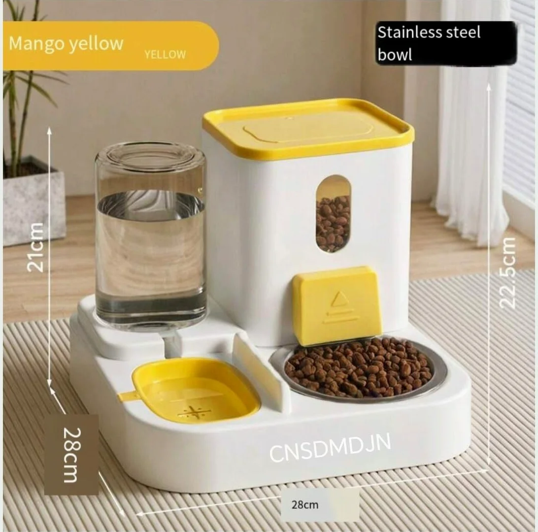 Alimentador y bebedero automático para mascotas (gatos y perros)