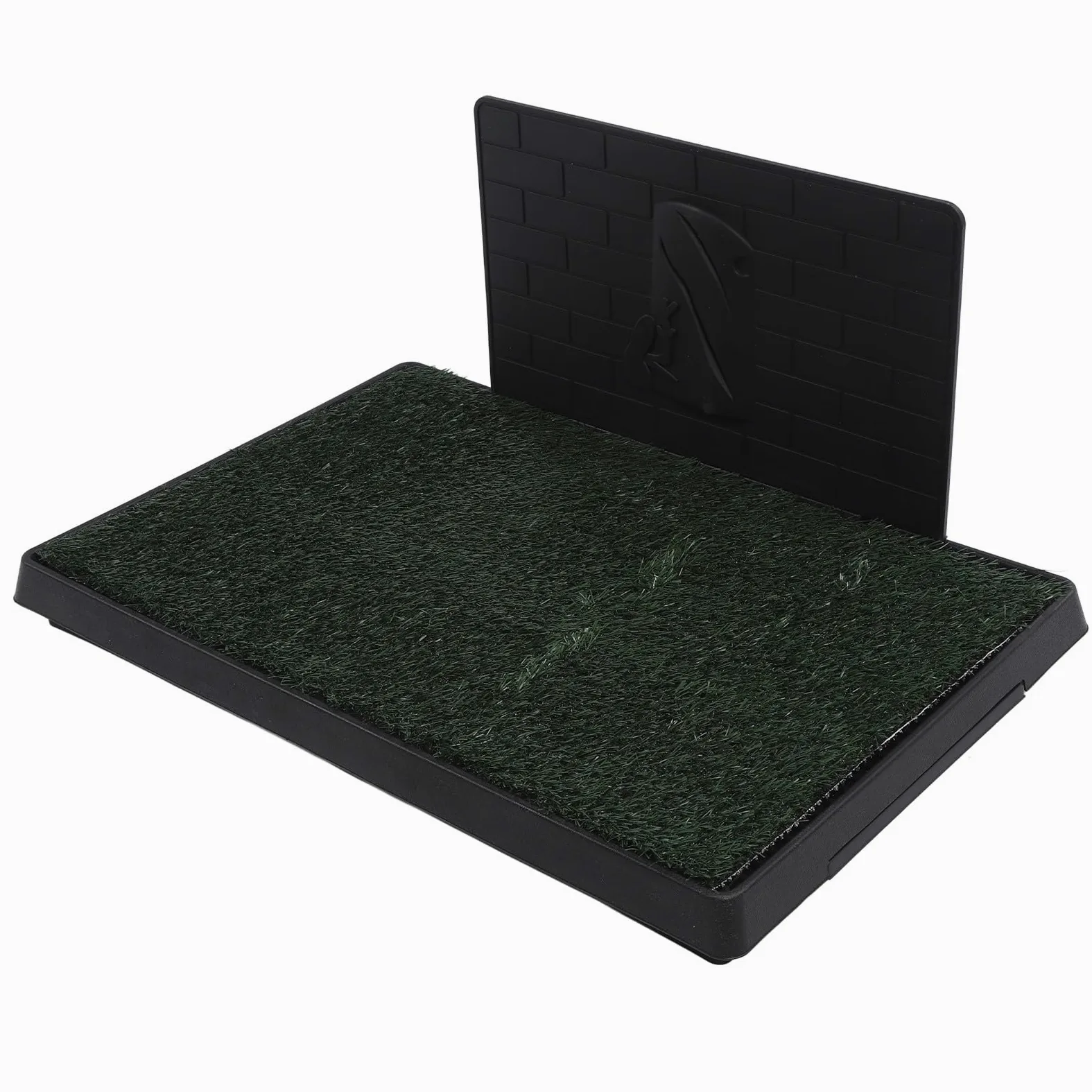 Almohadillas para Orinar de Hierba para Perros, Organization de 3 Capas Fácil de Limpiar, Bandeja Reutilizable para Adiestramiento de Cachorros, Orinal de Césped (Tamaño Grande