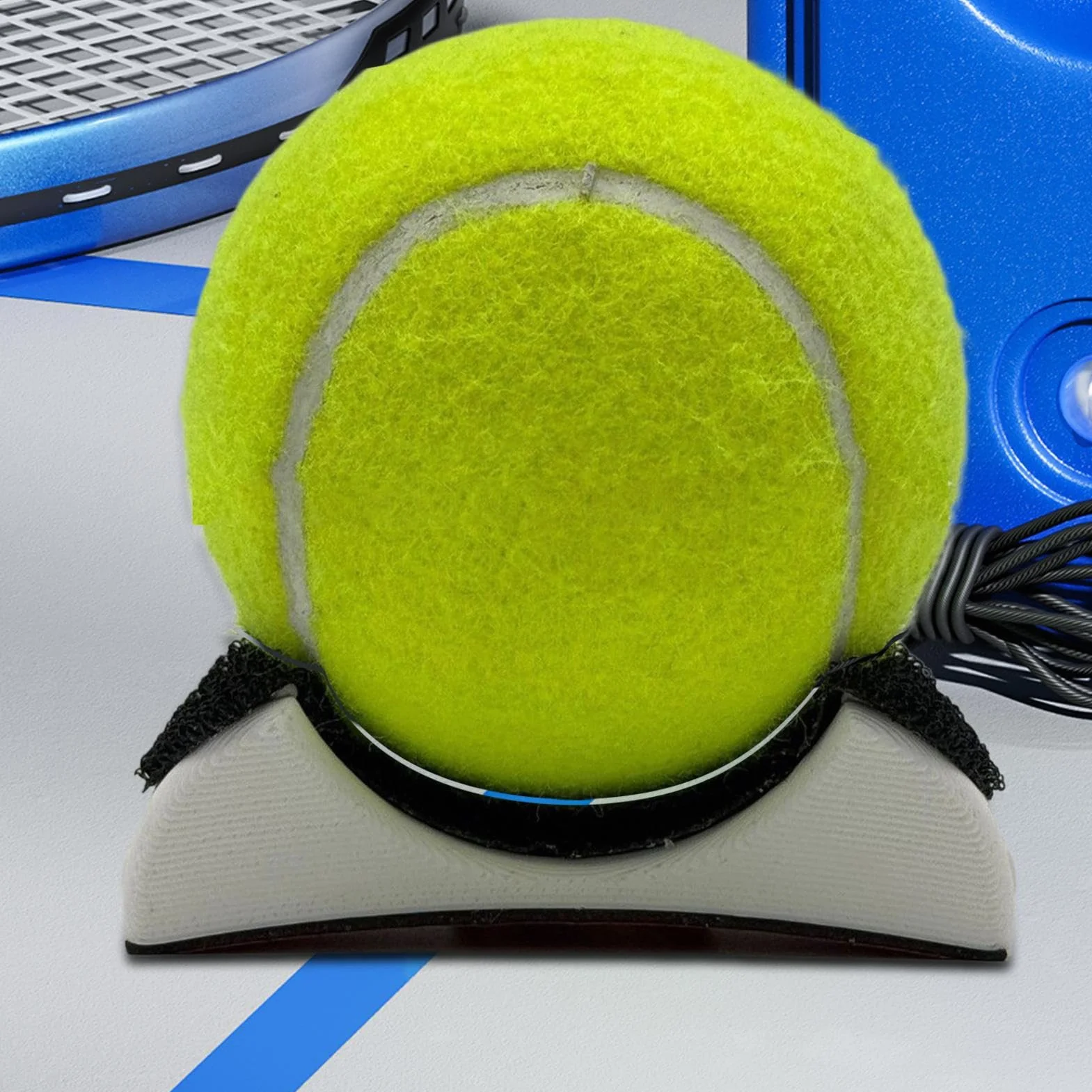 Retriever Dispositivo Recogida Pelotas Tenis Raqueta Accesorio Deportivo Portátil