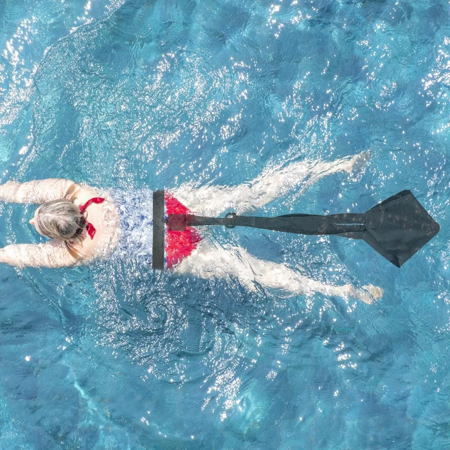 Arnés de resistencia para natación en piscina