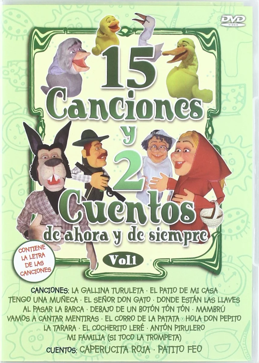 15 Canciones Y 2 Cuentos De Siempre - Volumen 1 [DVD]