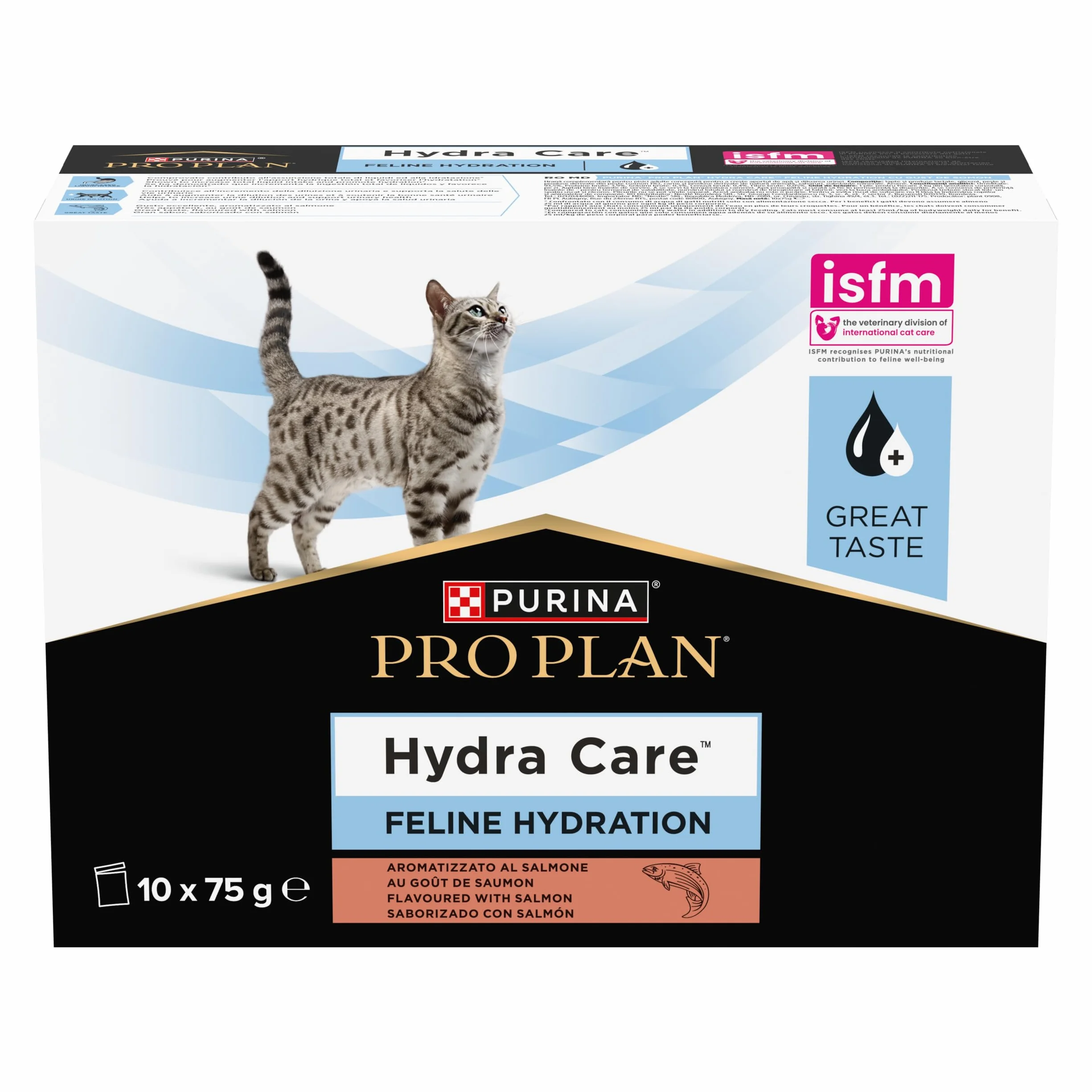 Pro Plan Vet Feline HYDRACARE SALMON10x75GR