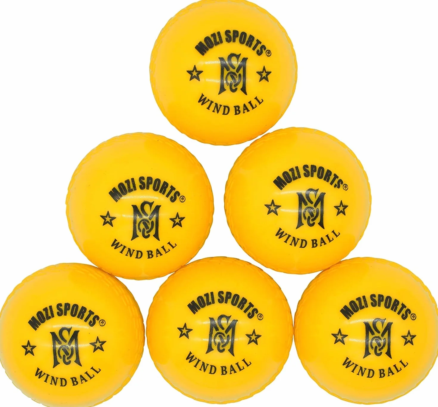 MARIB Wind Cricket Balls - Indoor & Outdoor Soft Training Cricket Ball for Coaching Practice