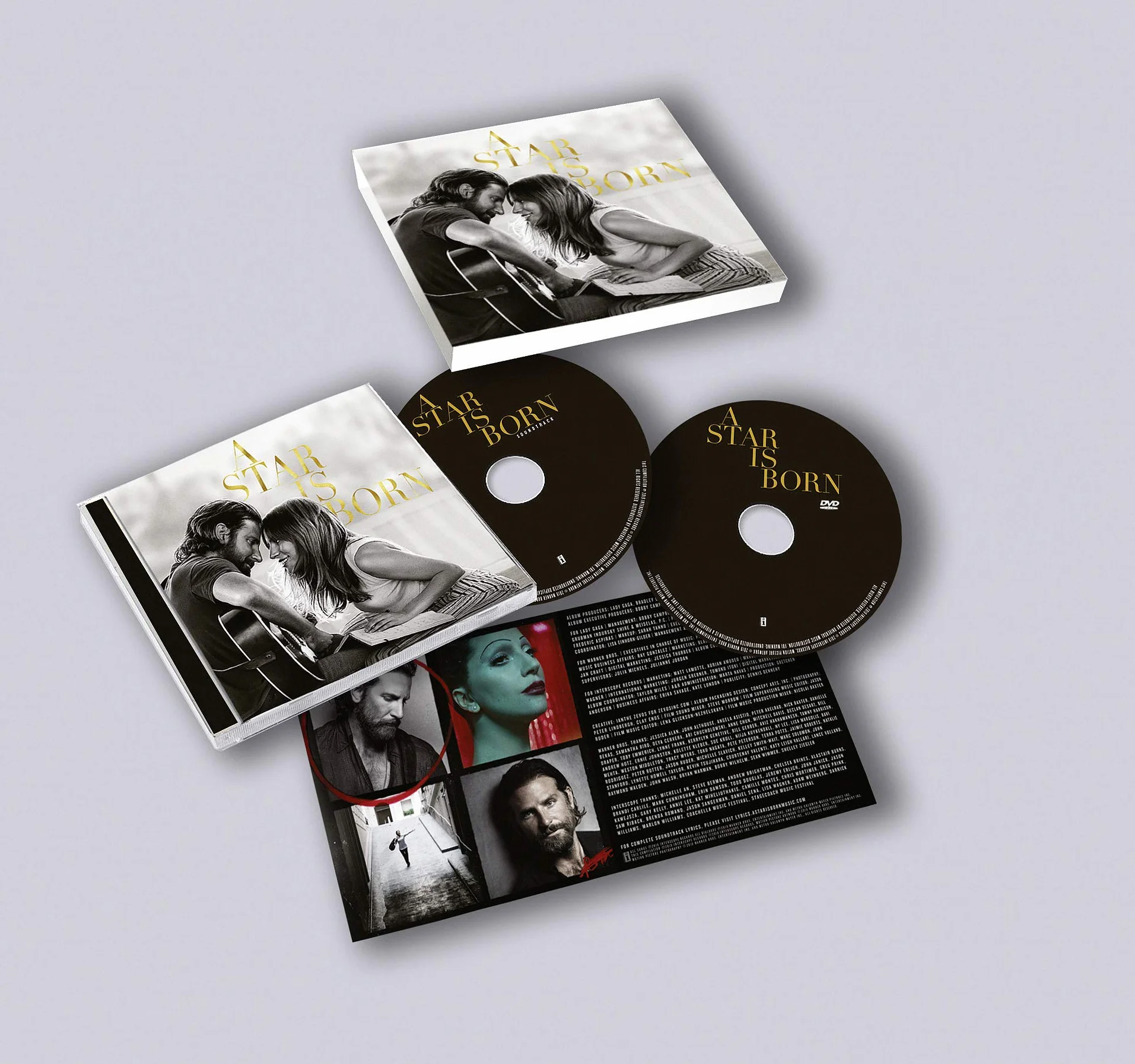 A Star Is Born BOF CD DVD