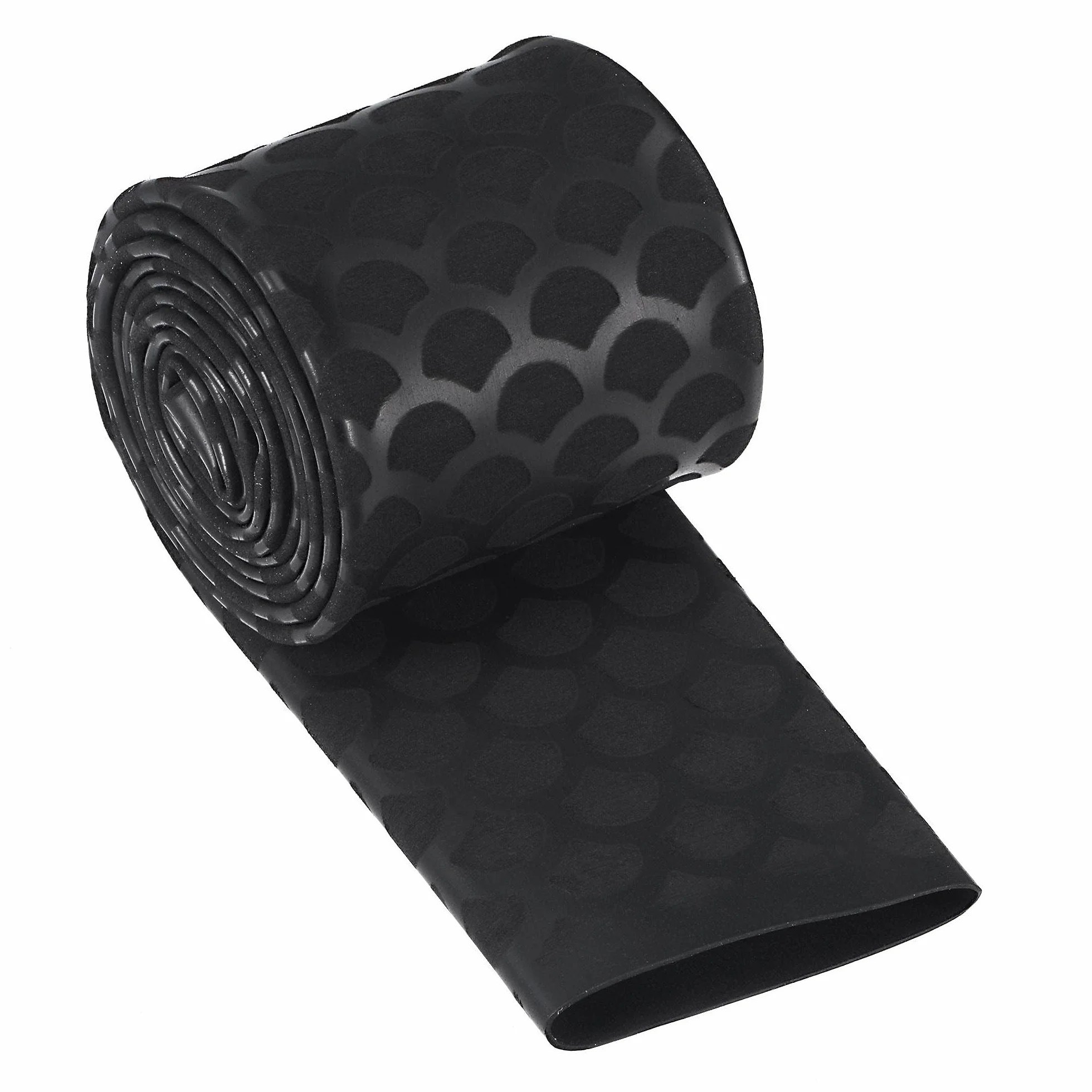 Tubo termorretráctil 35 mm 56 mm ancho plano 2:1 para caña de pescar empuñaduras