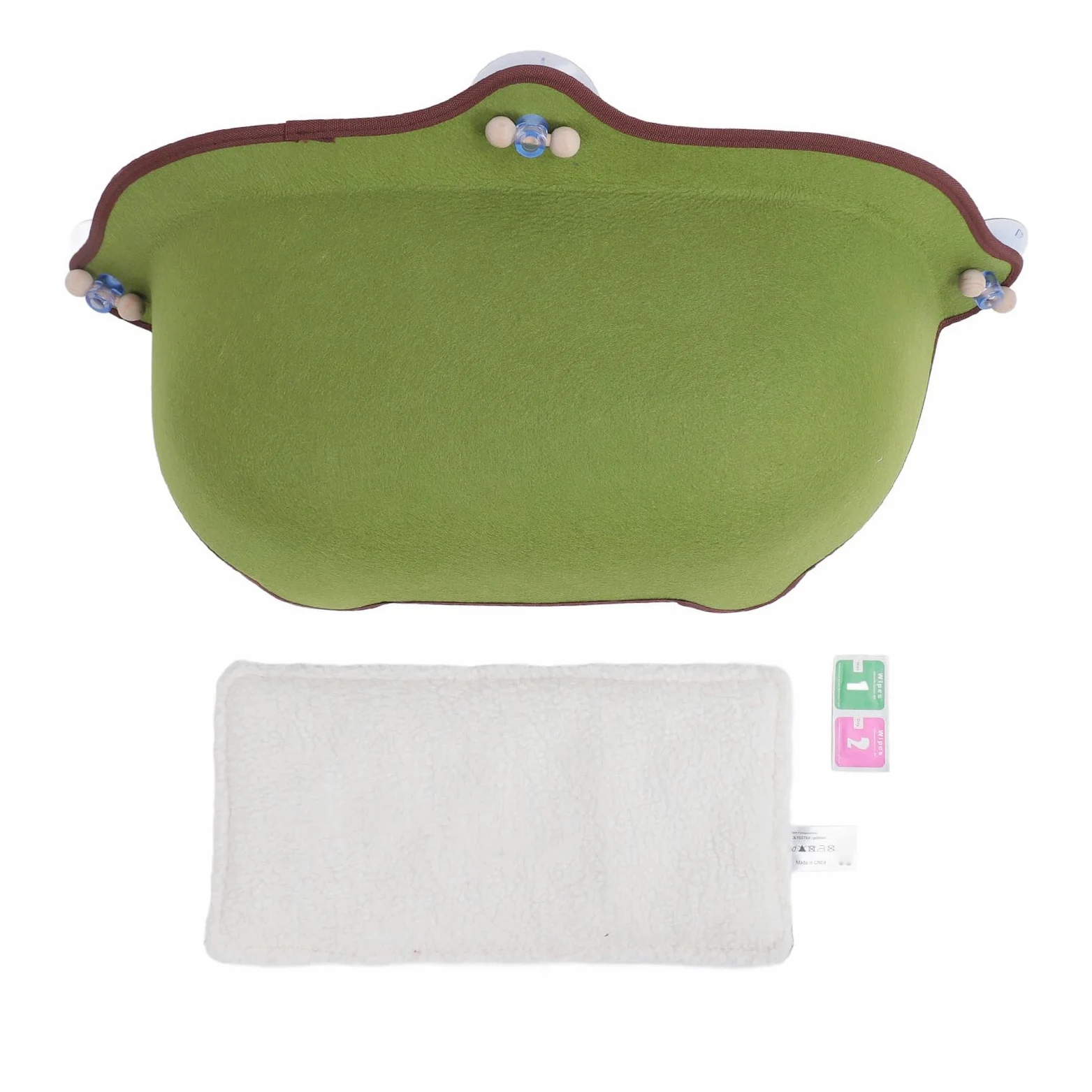Generic Hamaca para Ventana de Gato, Cómoda y Transpirable, Percha para Ventana con Ventosa, Alfombrilla para Gatos, Fácil Limpieza para Alféizares (Green)